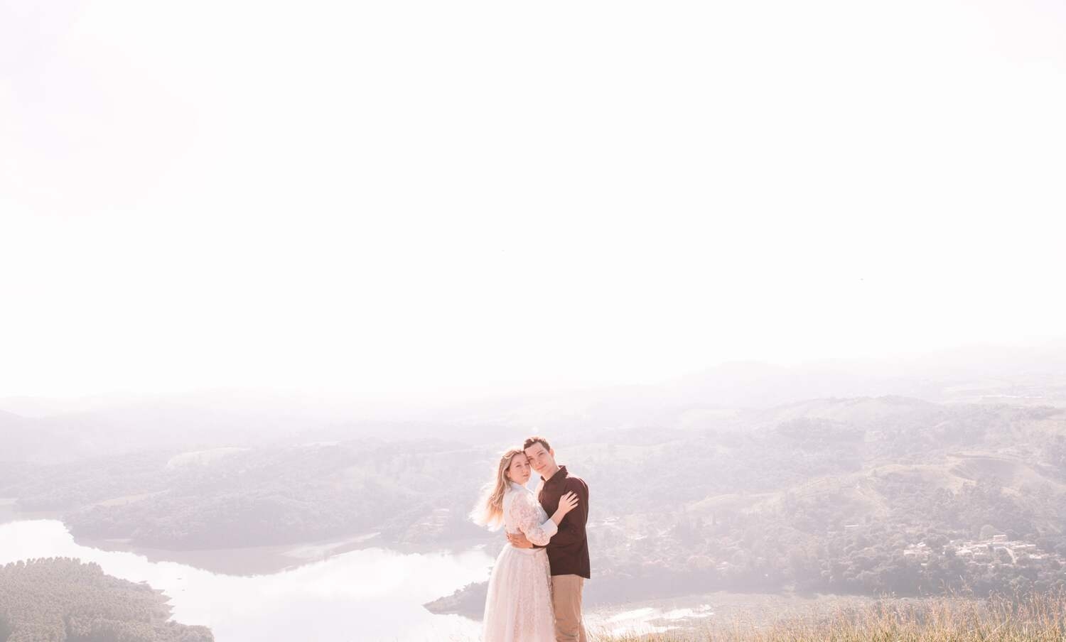 Guilherme e Luana no Morro da Capuava